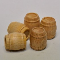 Boxwood Barrels 8x10mm (10)